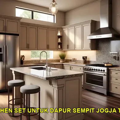 45 Inspirasi Desain Kitchen Set untuk Dapur Sempit di JEC